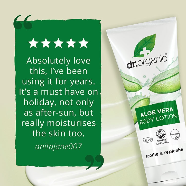 Dr Organic Aloe Vera Body Lotion 200ml